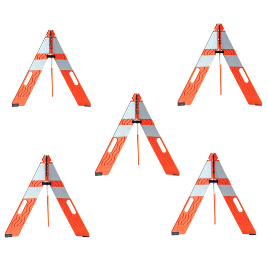 FirstGard Foldable Cones - 5 cones + 1 bag