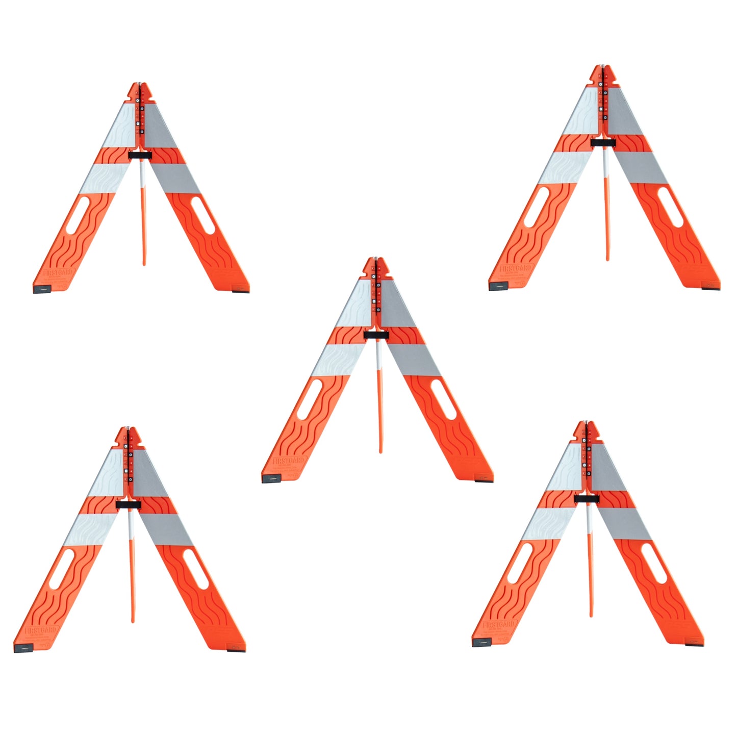 5 FirstGard Foldable Cones