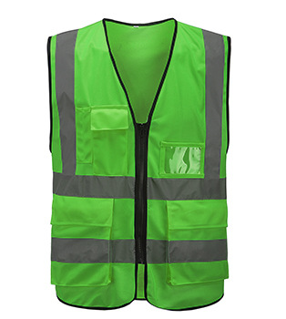 Reflective Vest multi-pocket traffic safety clothing - FREE SHIPPING